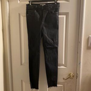 COPY - Free People Raw High Rise Jegging Coated